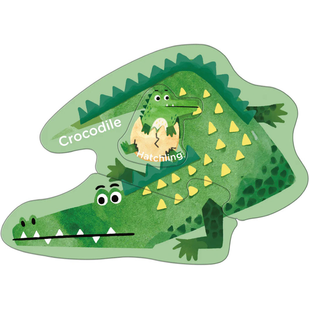 mierEdu, Pussel 8x3 bitar – Steg 1 – Djurunge med förälder