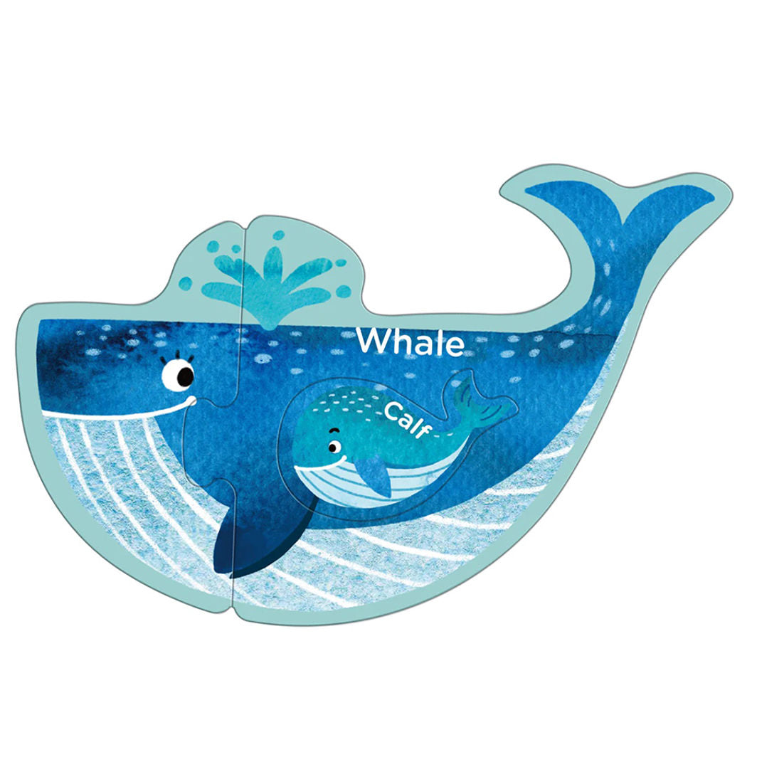 mierEdu, Pussel 8x3 bitar – Steg 1 – Djurunge med förälder