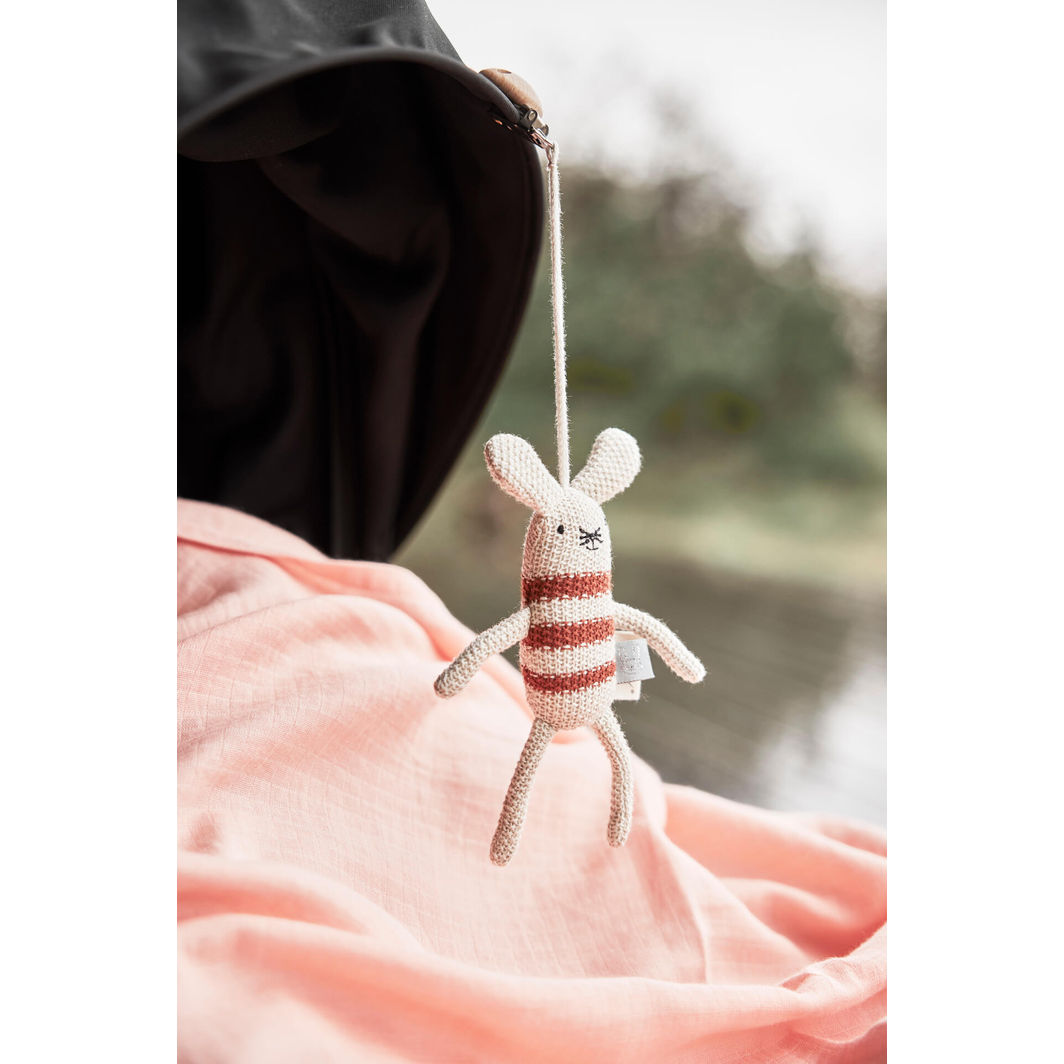 OYOY Barnvagnshänge, Musetti Mus - Off White /Melange