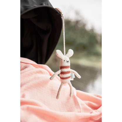 OYOY Barnvagnshänge, Musetti Mus - Off White /Melange