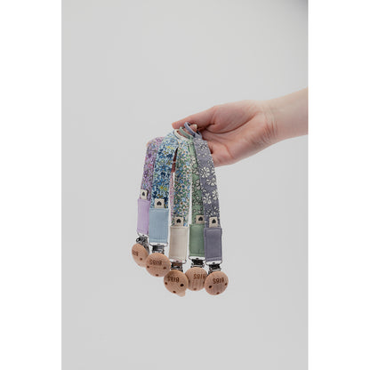 Bibs Liberty nappkedja, Eloise Blush