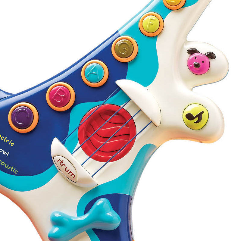 B Toys Guitar vist tæt på
