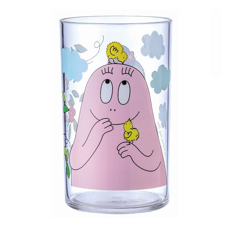 Barbapapa genomskinligt dricksglas, natur