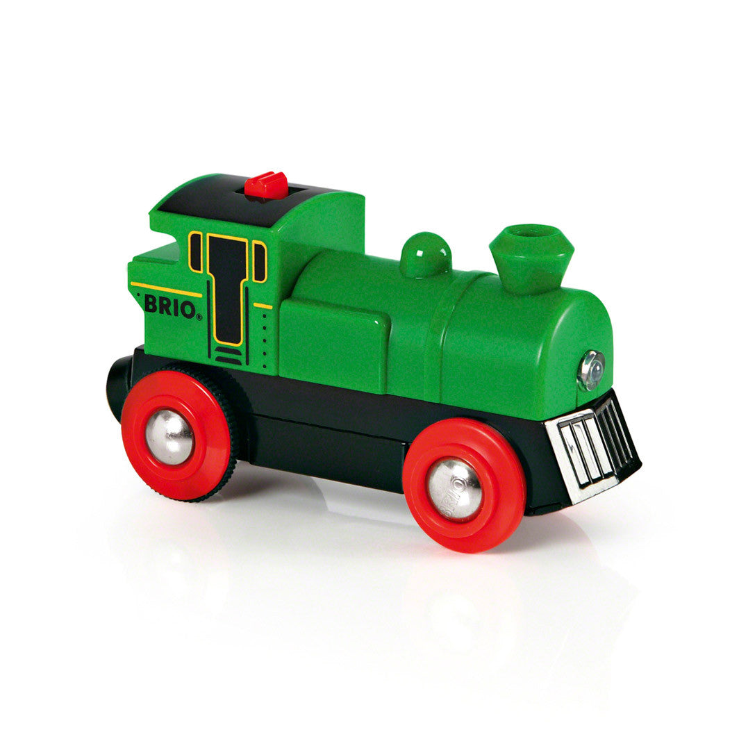 Brio Grønt lokomotiv, batteridrevet