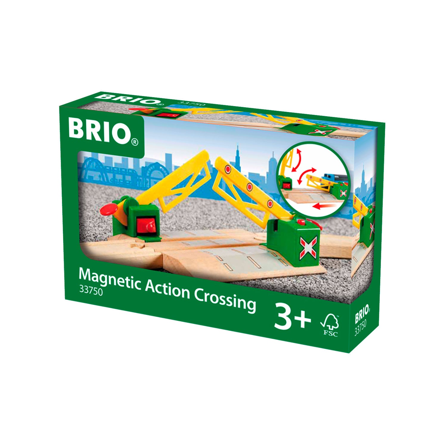 Brio Järnvägskorsning, magnet