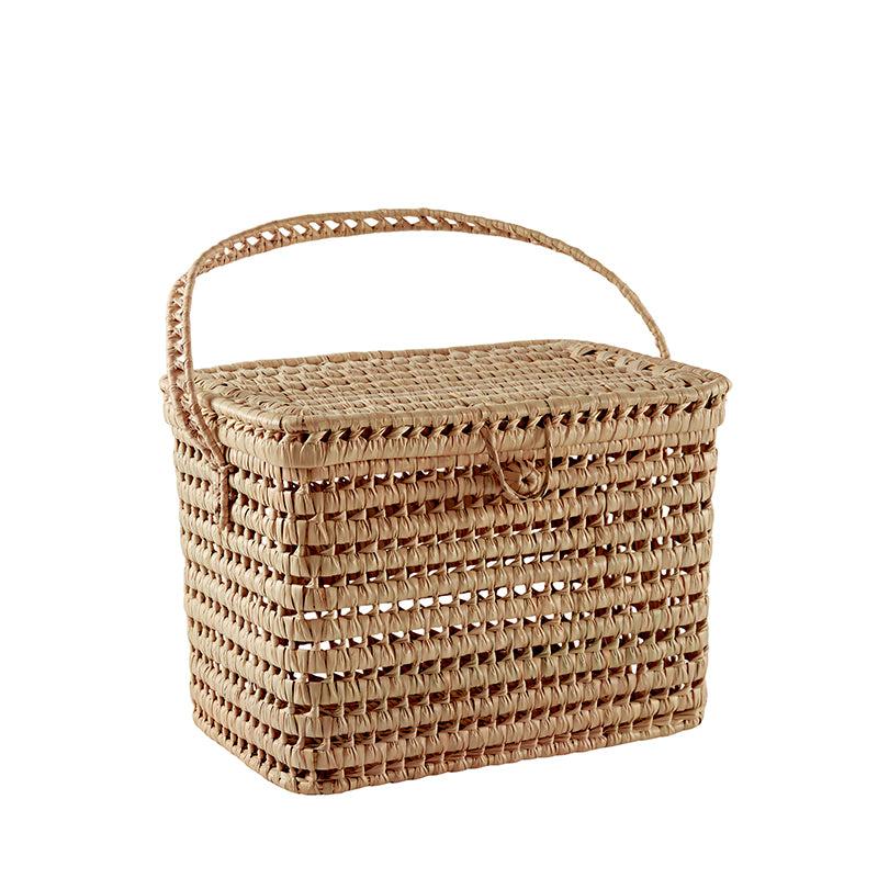 Bonton fletkurv m. låg og hank