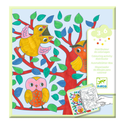 Djeco farvelæg, Skoven i lange baner DJ00052