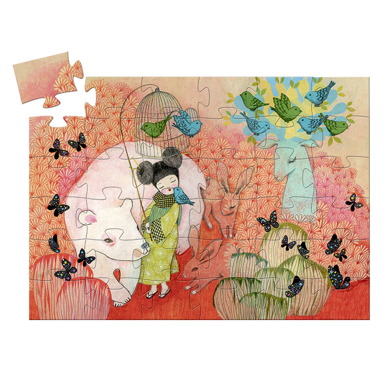 Djeco siluettpussel, Kokeishi – 36 bitar