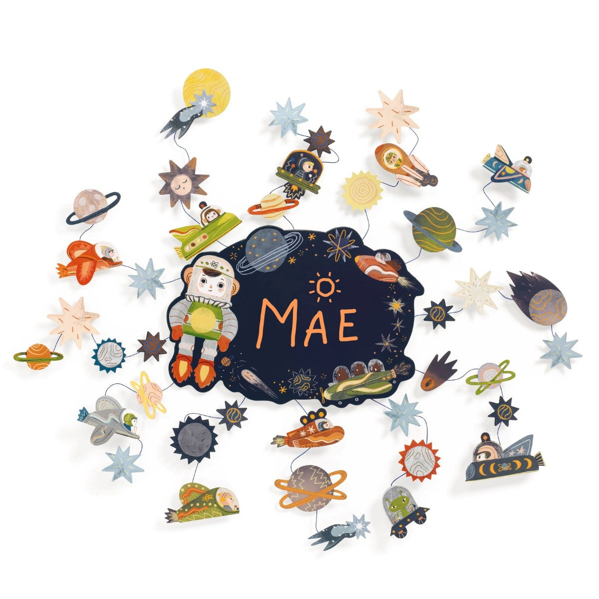 Djeco DIY - Namnskylt, rummet