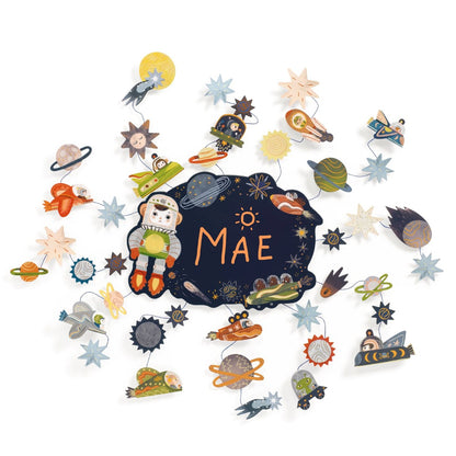 Djeco DIY - Namnskylt, rummet