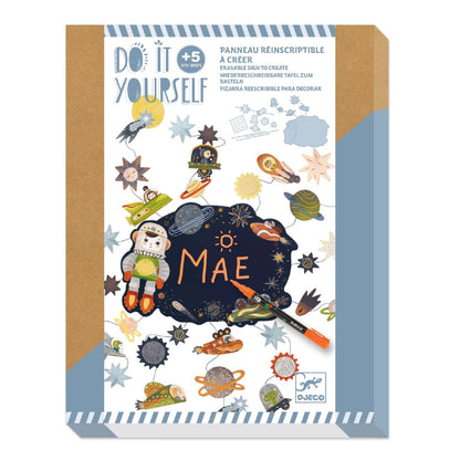 Djeco DIY - Namnskylt, rummet