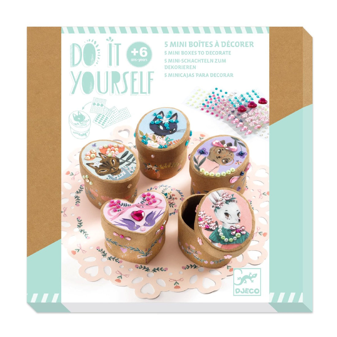 Djeco DIY - 5 miniaskar