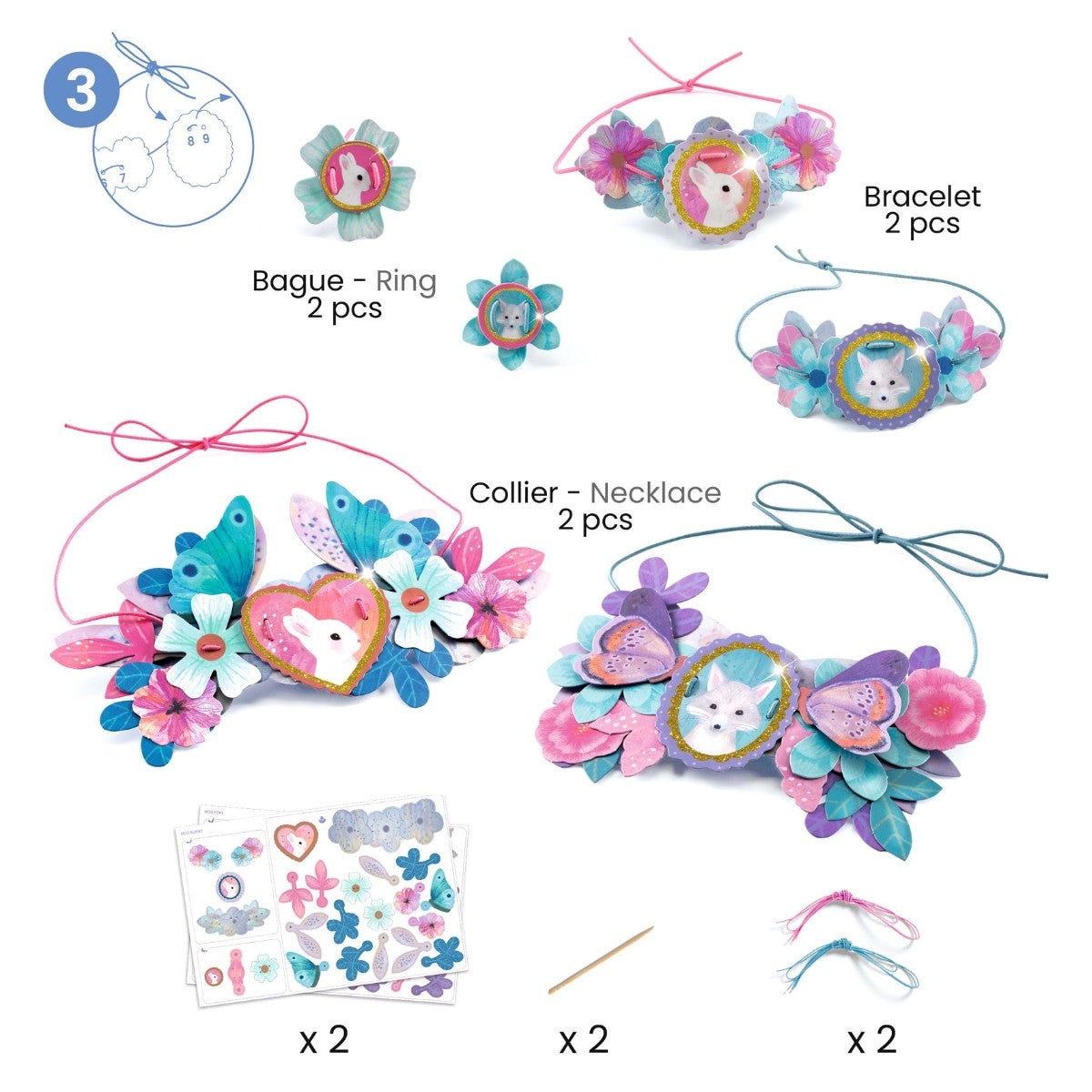 Djeco DIY - Prinsesse aktiviteter DJ07934