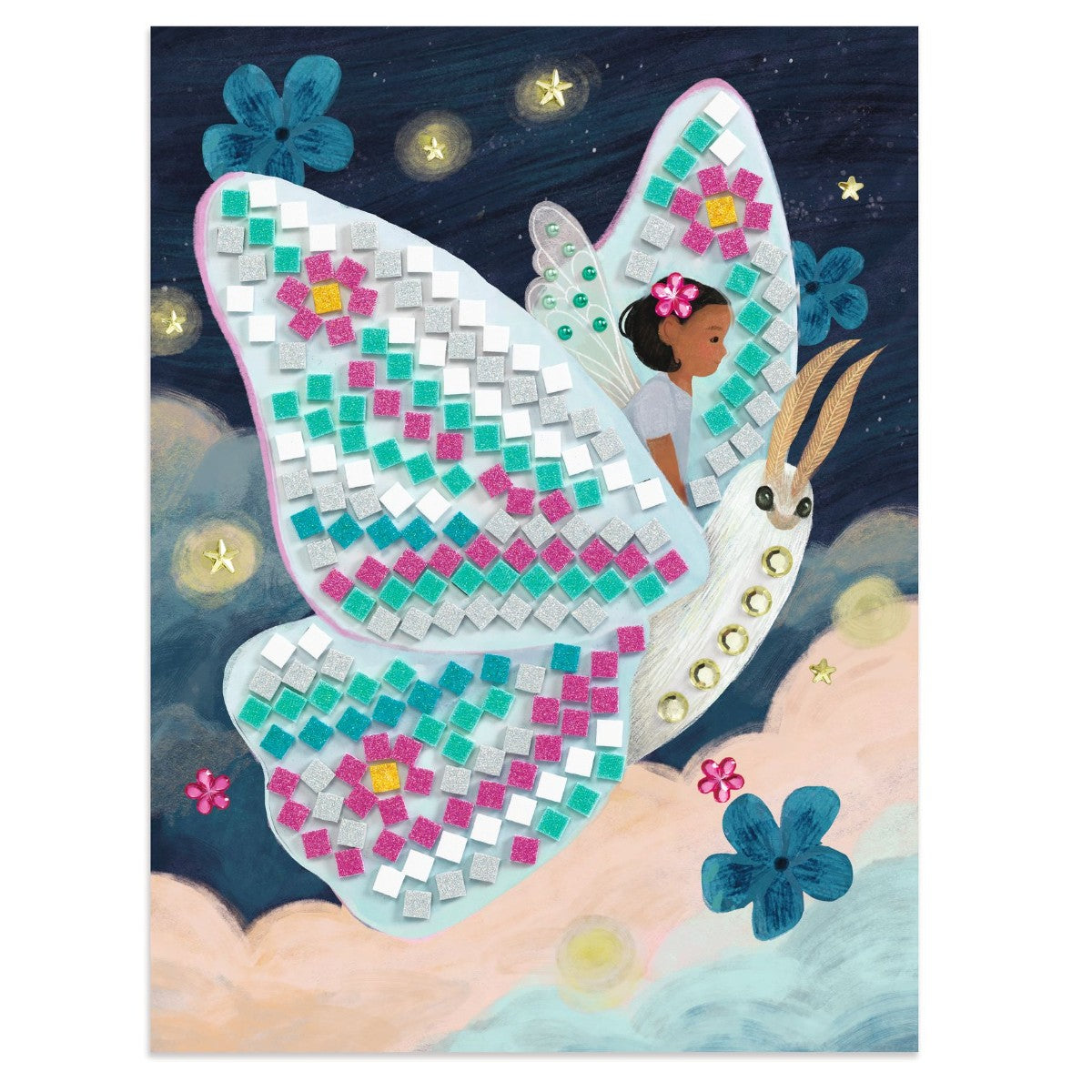 Djeco kreativ mosaik, Den förtrollade världen