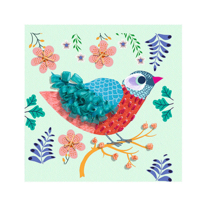 Djeco aktivitetsset med band, Artistic Loops - Fåglar