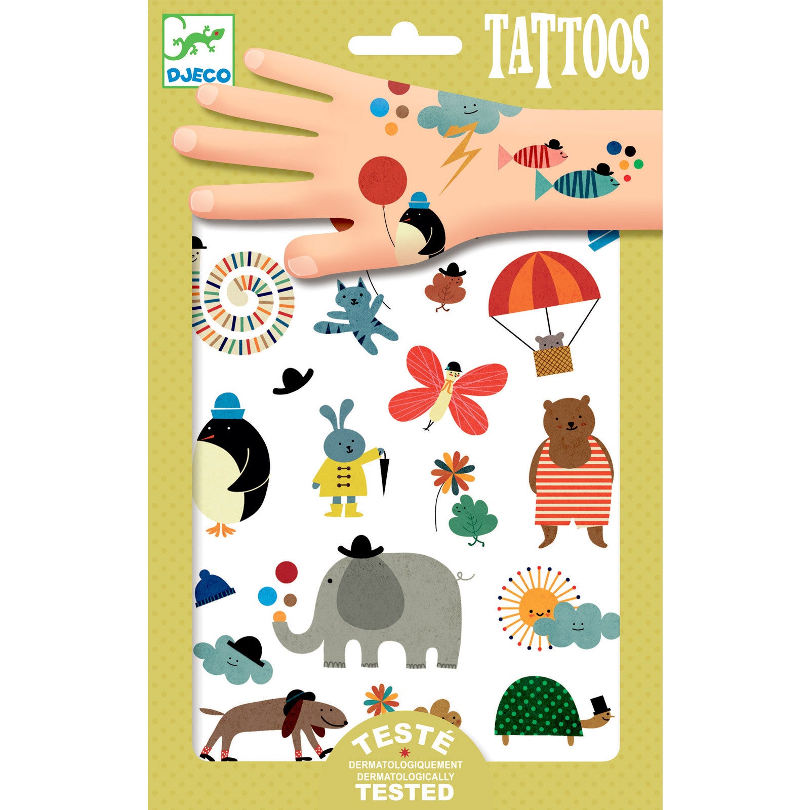 Djeco tatoveringer, fine venner