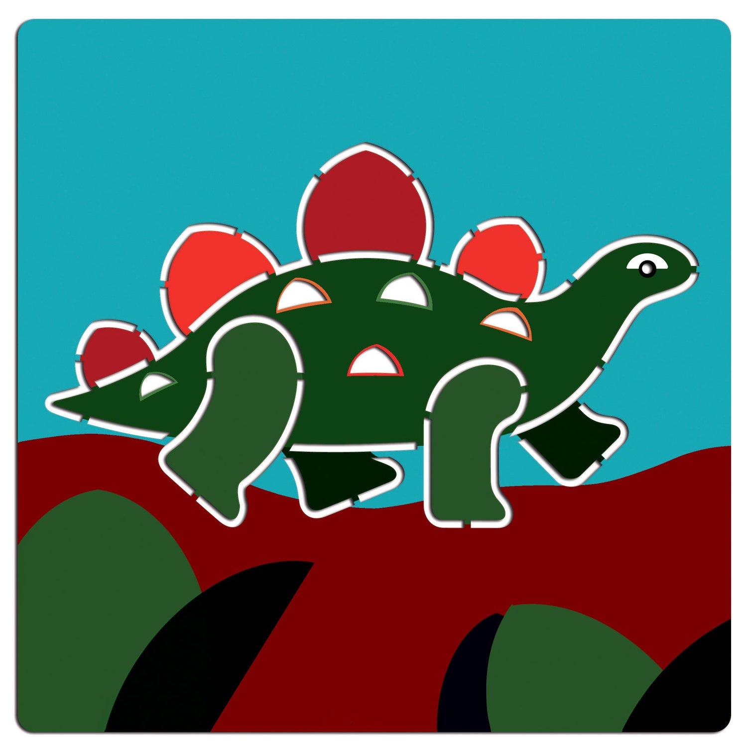 Djeco ritmallar, dino