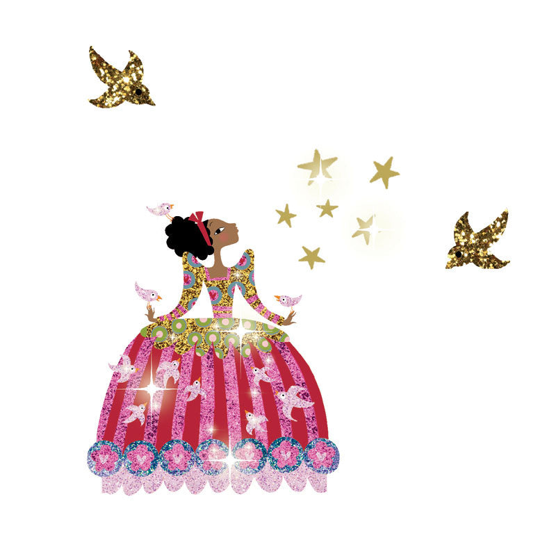 Djeco glimmersæt, kjoler