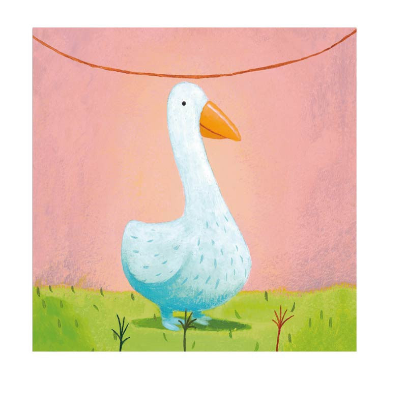 Djeco kreativt klistermærkesæt - lav dyr