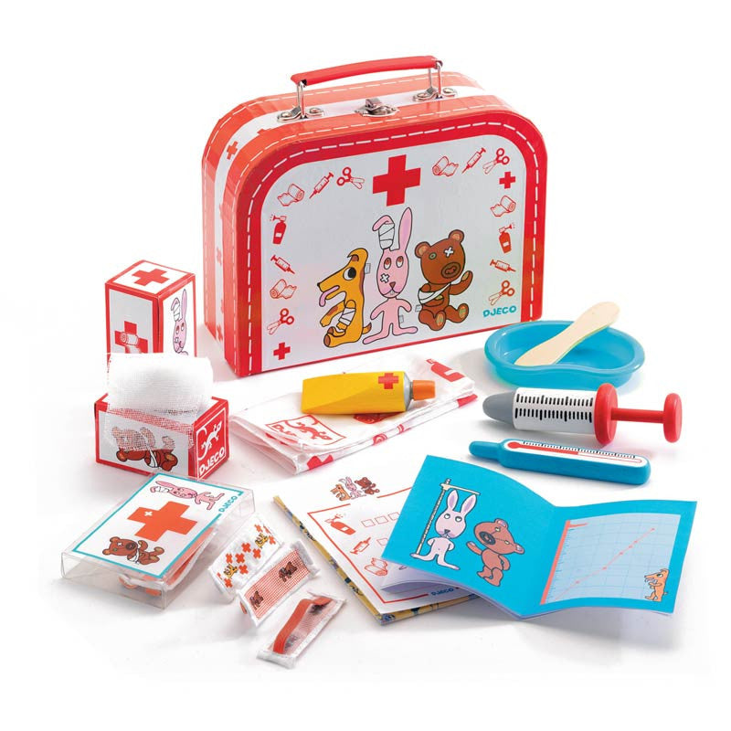 Djeco lægekuffert med tilbehør