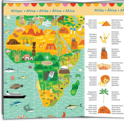 Djeco puslespil, verdens monumenter - 200 brikker