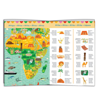 Djeco puslespil, verdens monumenter - 200 brikker