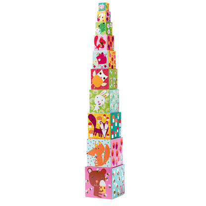 Djeco stabelklodser, Skoven