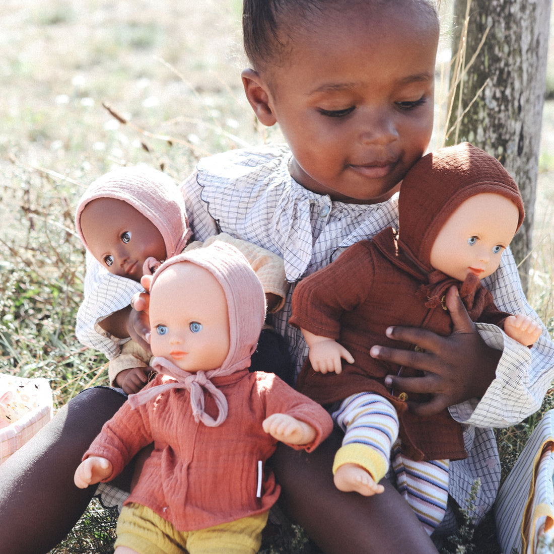 Djeco Pomea Docka, Lilas Rose