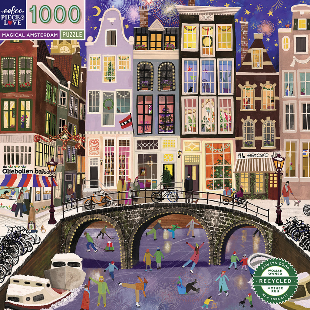 Eeboo pussel, Magical Amsterdam - 1000 bitar