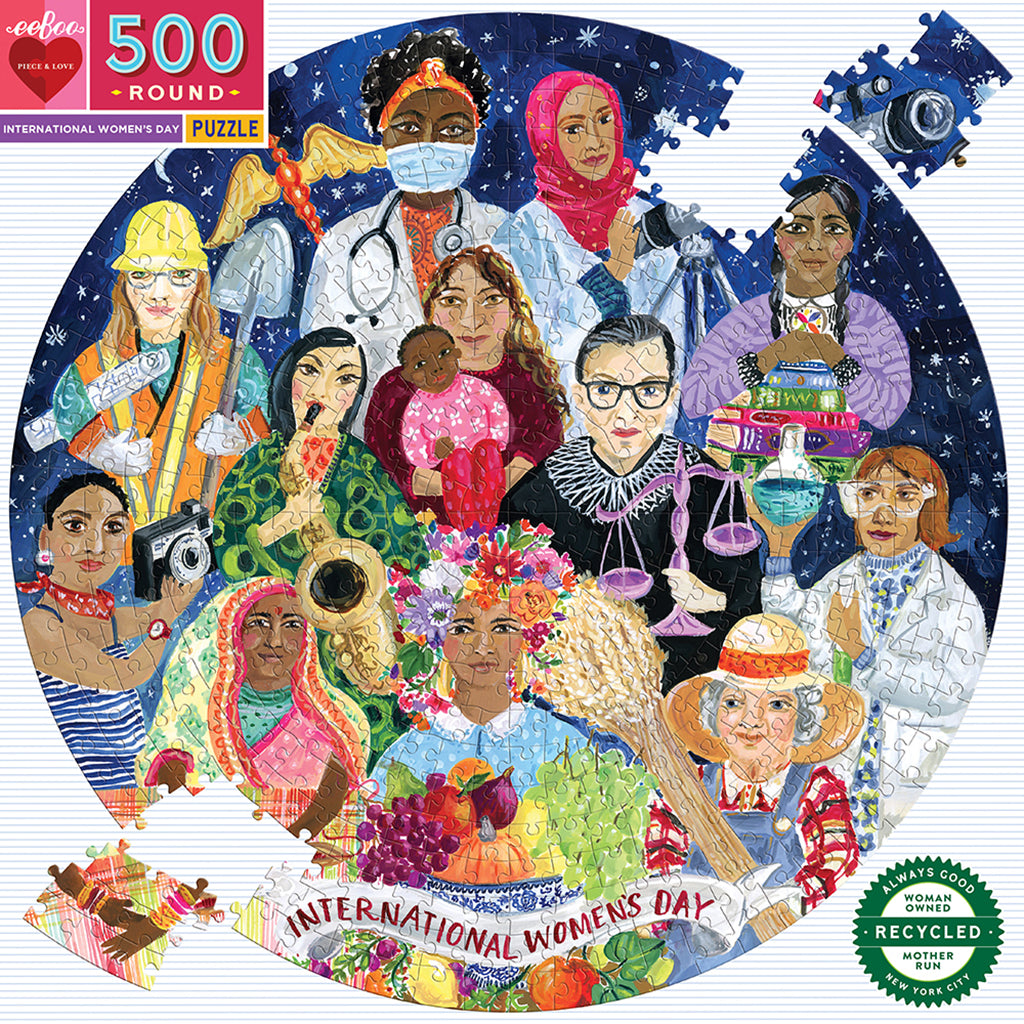 Eeboo puslespil, International Women&