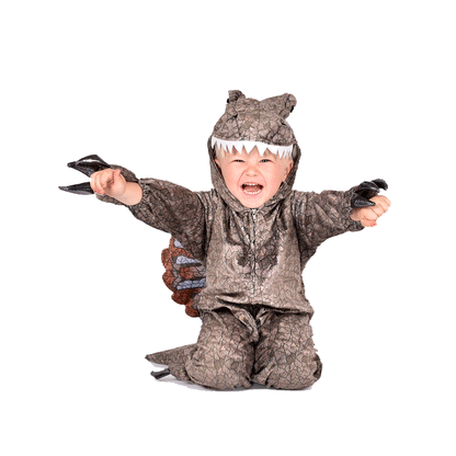 Den goda Fen djurdräkt, Dinosaur Spinosaurus jumpsuit - Str. 3-5 år
