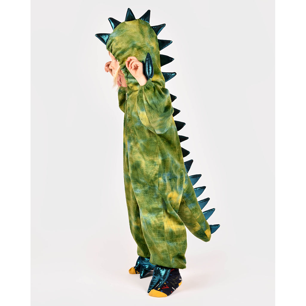 Den goda Fen djurdräkt, Dinosaurie jumpsuit - 3-5 år