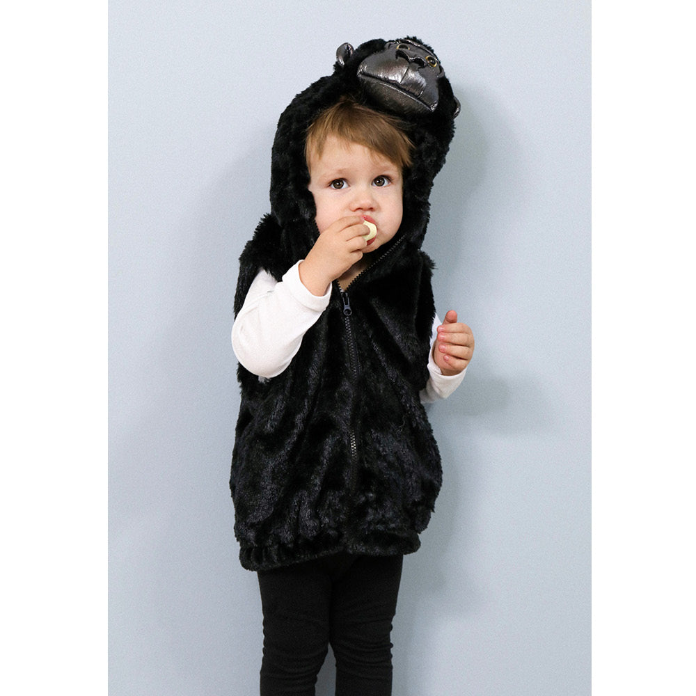 Pretend to Bee utklädningskläder, Djurkostym, gorillaväst - 3-7 år