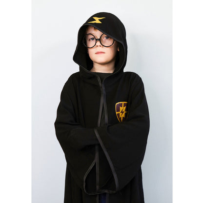 Great Pretenders Trollkarlskappa och glasögon - stl. 5-6 år