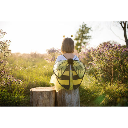 Great Pretenders utklädningskläder, Glitterbi-set - stl. 4-6 år