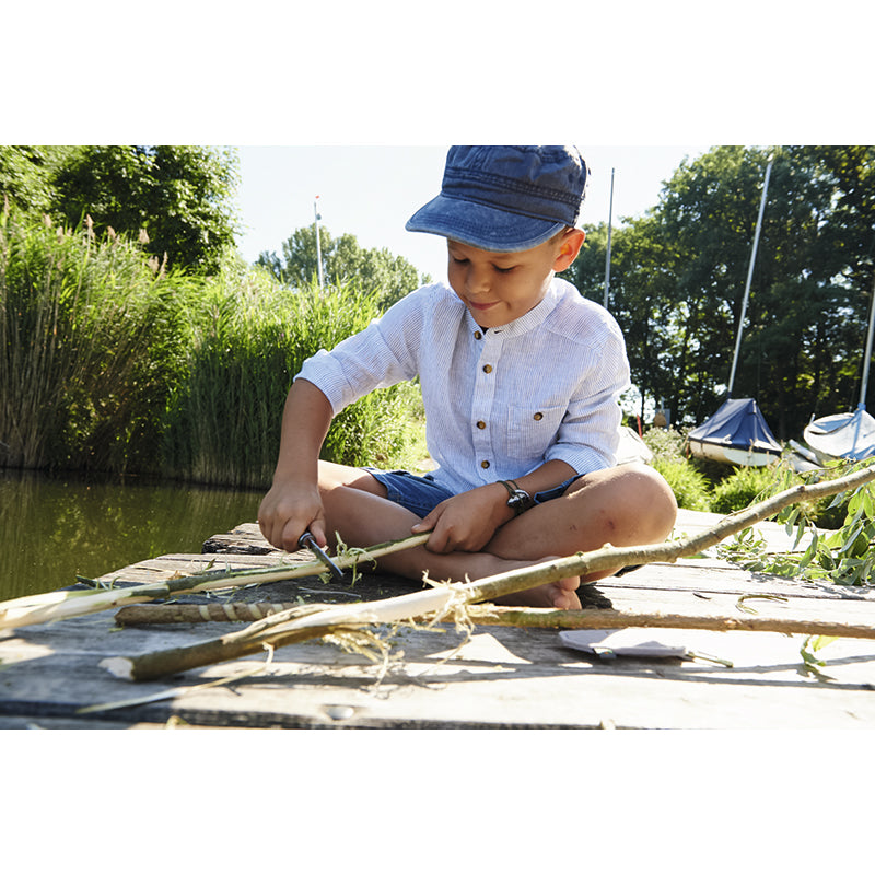 Haba skärkniv med fodral för barn