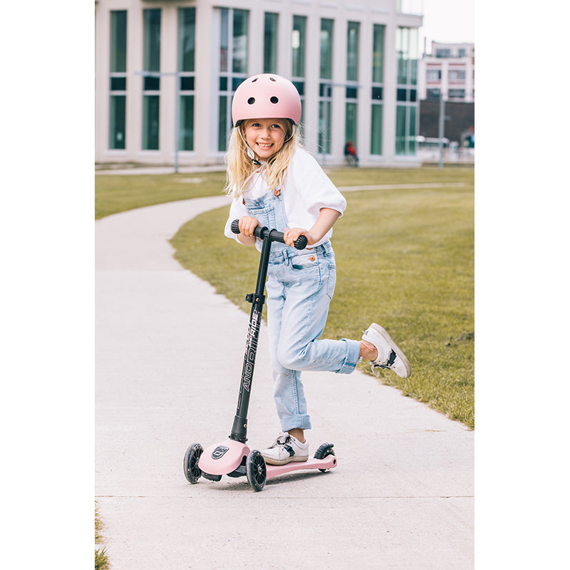 Scoot and Ride Highway Kick 3, sparkcykel - LED Rose