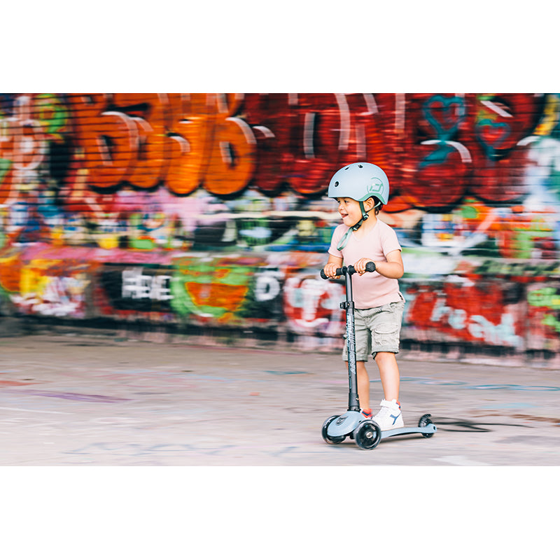 Scoot and Ride Highway Kick 3, sparkcykel – LED Steel