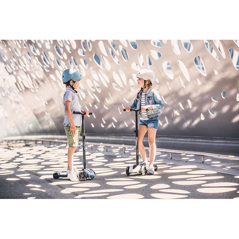 Scoot and Ride Highway Kick 5, sparkcykel - LED Steel