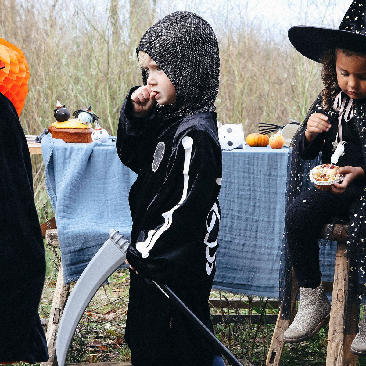 Souza Casper mantel med benmotiv, strl. 3-10 år