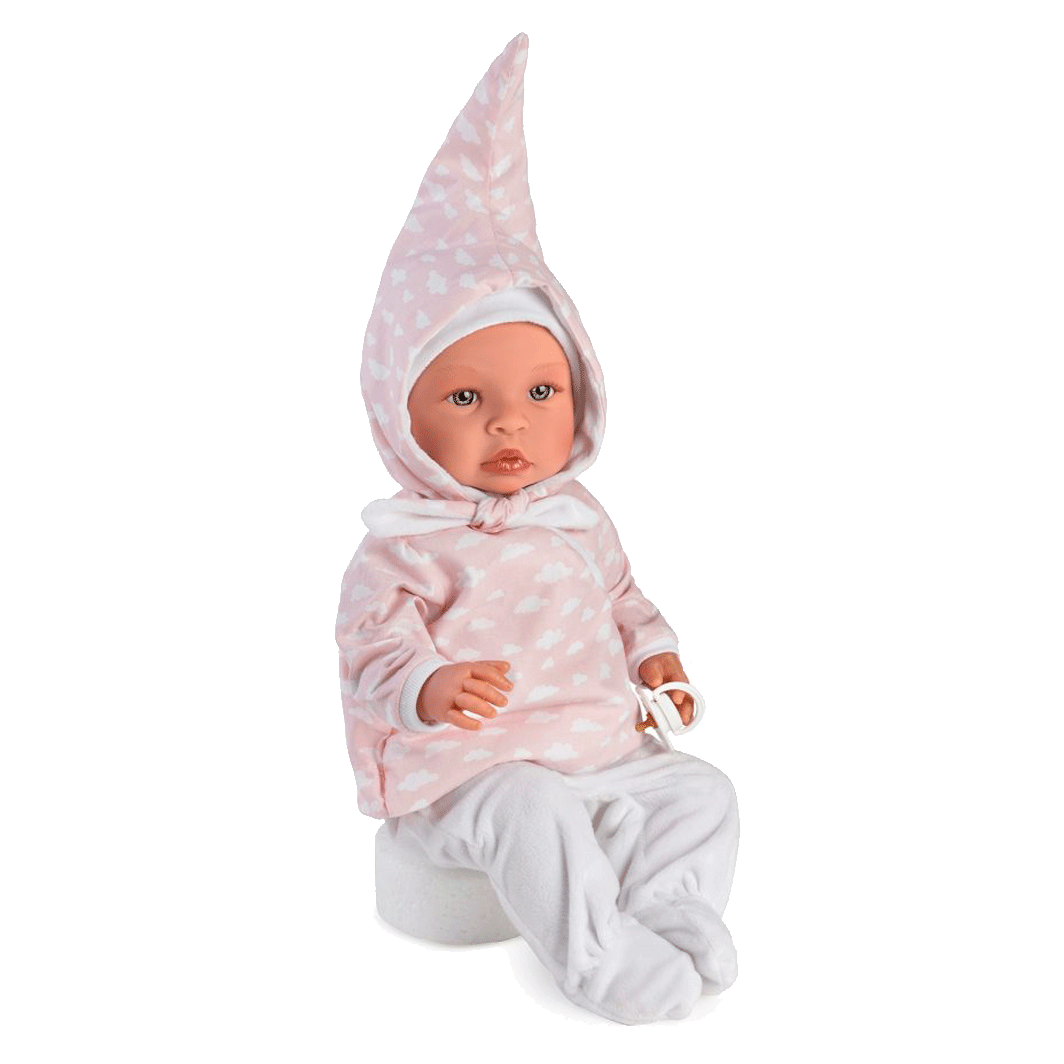 Así Leonora Nordisk babydukke, 46 cm