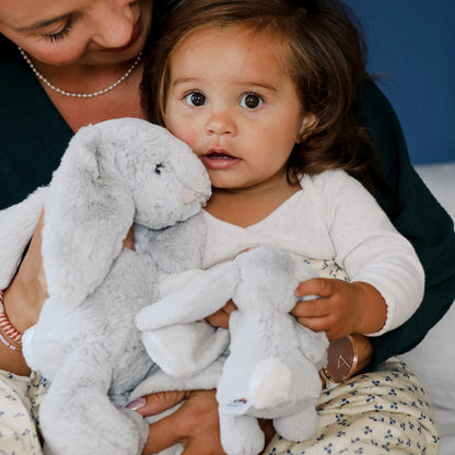 Jellycat bamse, Bashful grå kanin - 31 cm