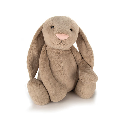 Jellycat bamse, Bashful beige kanin , Virkelig stor kanin - 108 cm