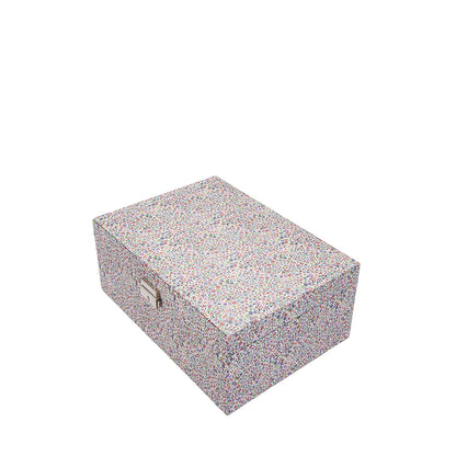 Bon Dep smykkeskrin m. Liberty print, Square - Eve