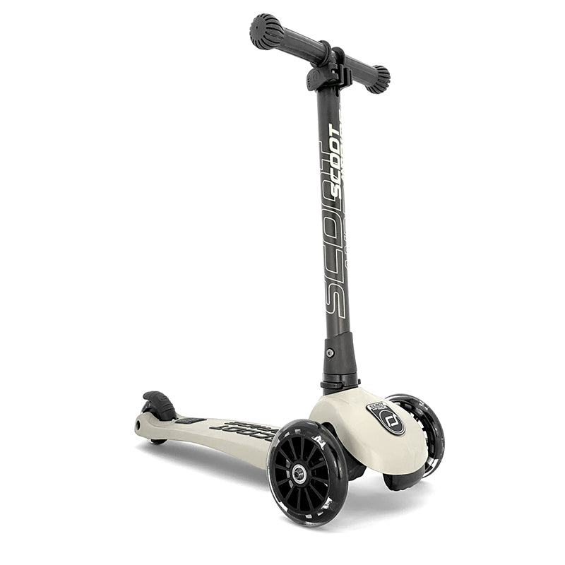 Scoot and Ride Highway Kick 3, sparkcykel – LED Ash