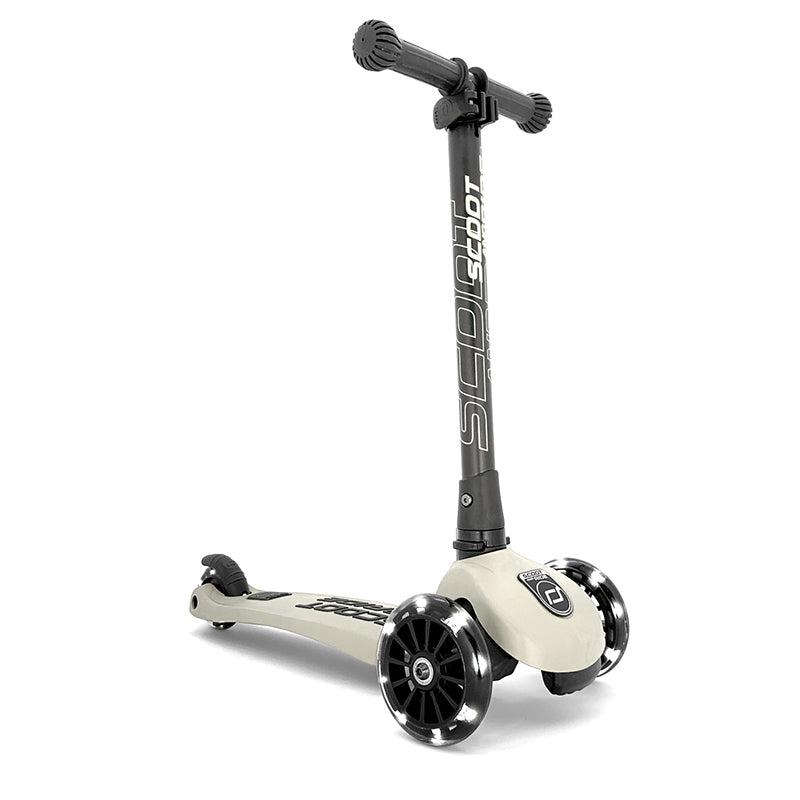Scoot and Ride Highway Kick 3, sparkcykel – LED Ash