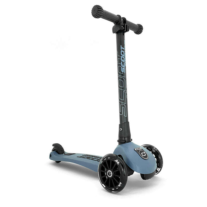 Scoot and Ride Highway Kick 3, sparkcykel – LED Steel