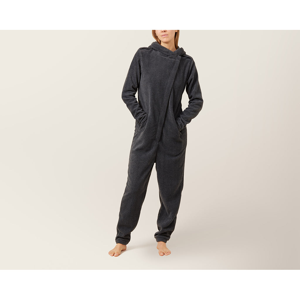Karmameju heldräkt i fleece, strl. XS-L