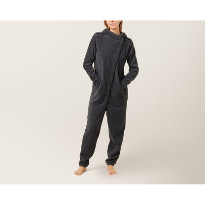 Karmameju heldräkt i fleece, strl. XS-L