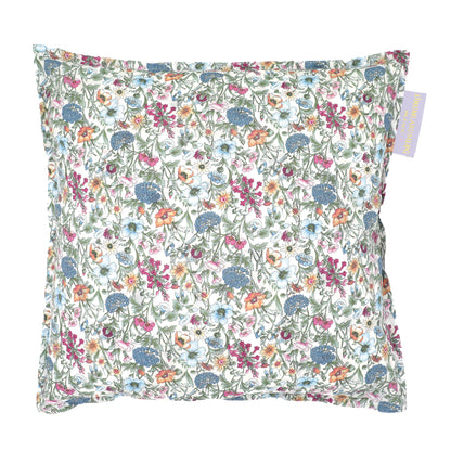 Lirum Larum Leg Mini, Liberty kudde, 40 x 40 cm - Sommar